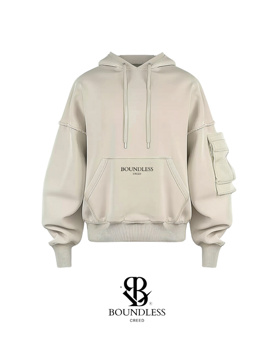 Cream Hoodie