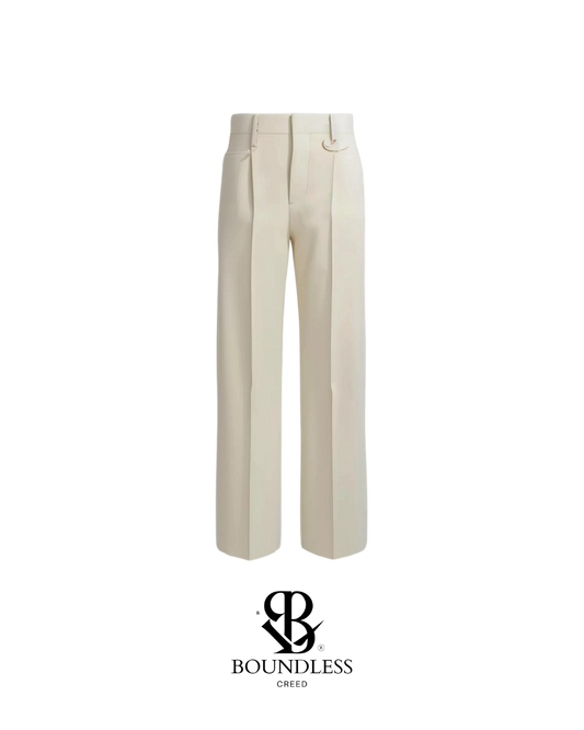 Cream Trousers